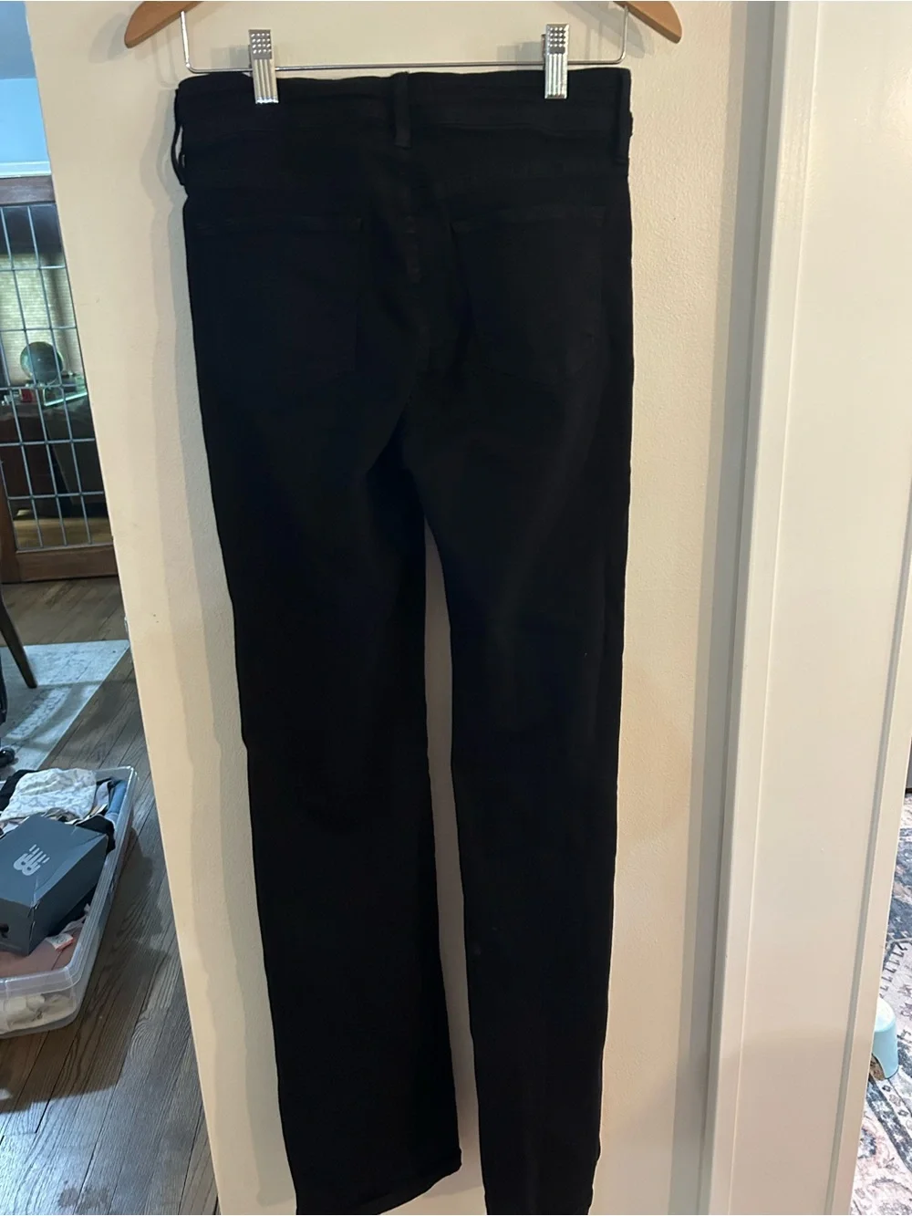 Frame Denim Black Straight Jeans - Picture 2 of 5